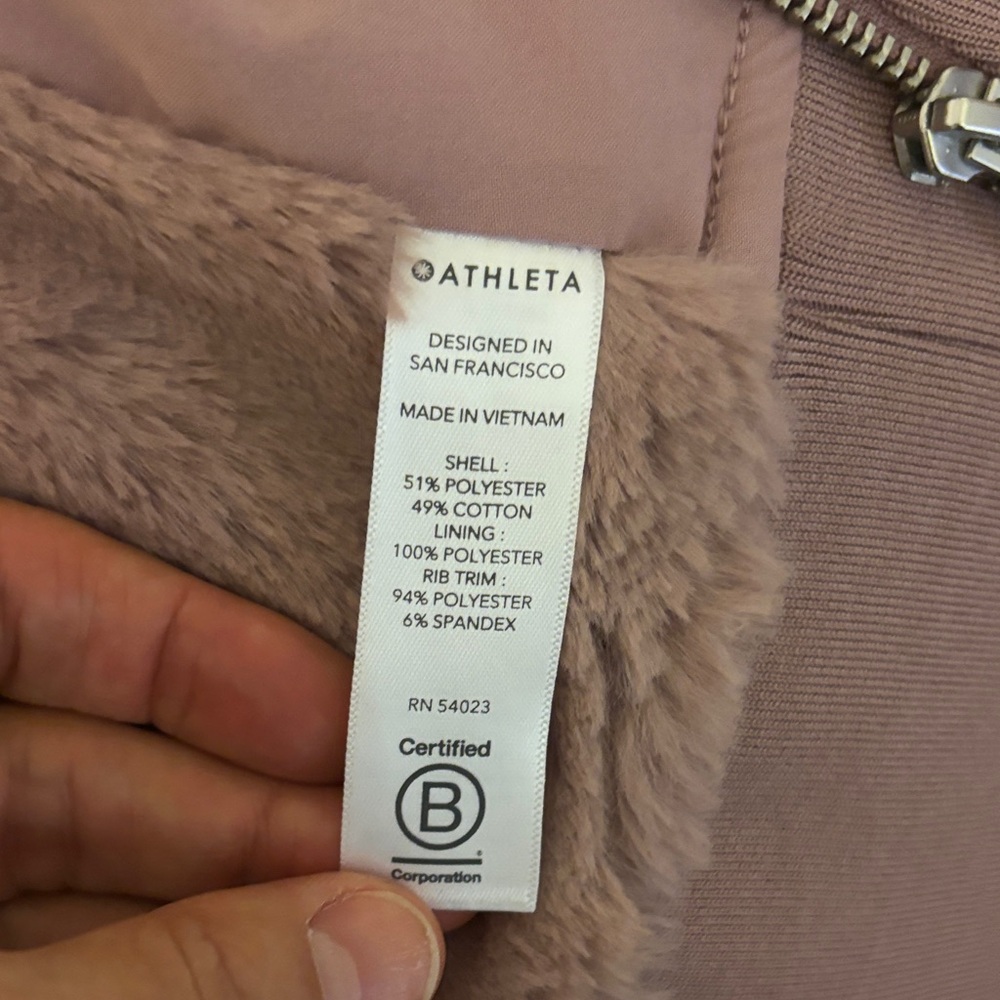 Athleta Triumph Luxe Shine Hoodie Sweatshirt XXS - Picture 6 of 6